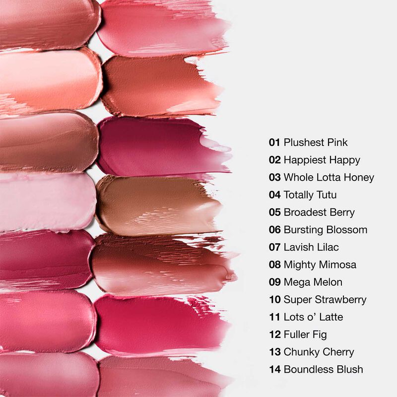 Clinique Chubby Stick Moisturizing Lip Balm Plushest Pink image number 3